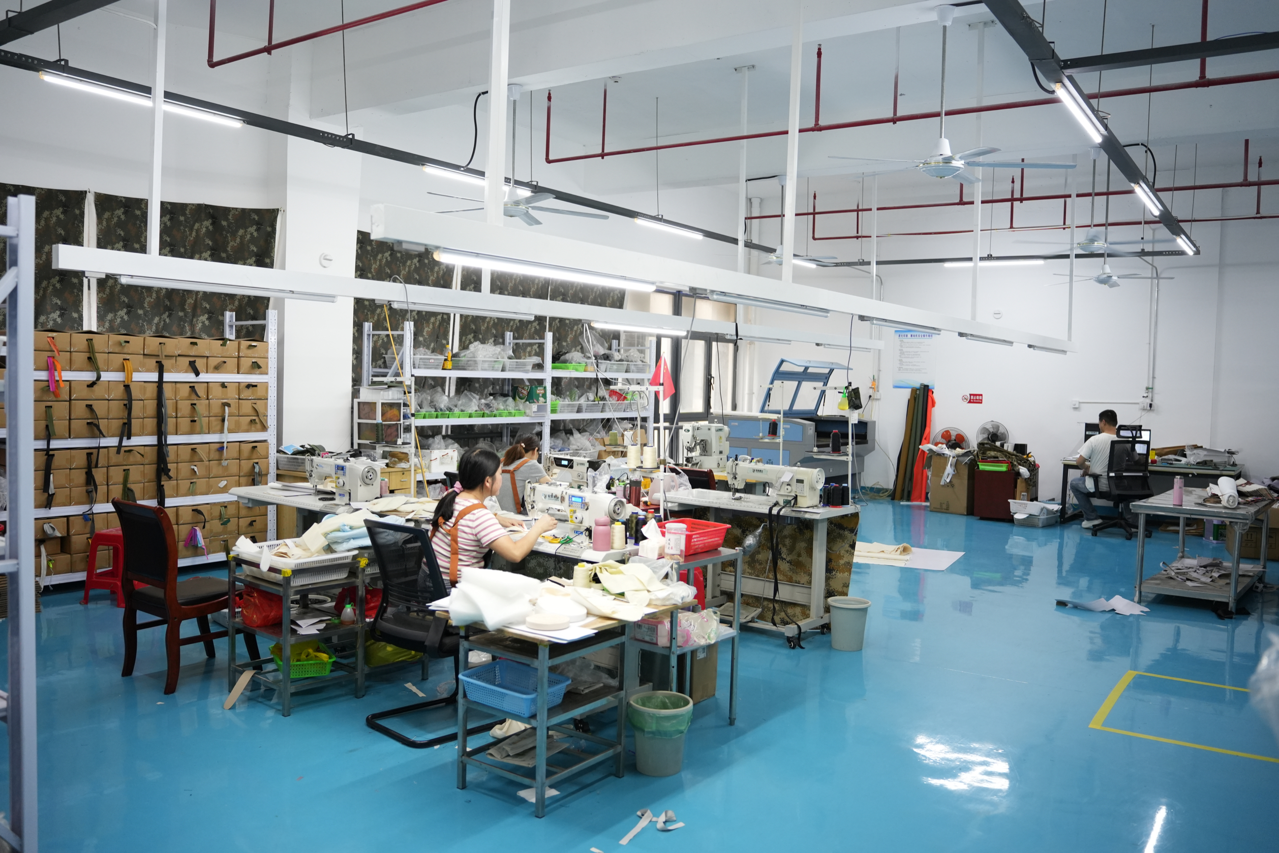 JKPD product development department in the Quanzhou factory